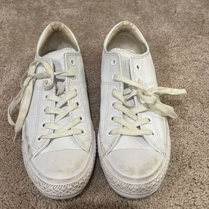 Leather Chuck Taylors
